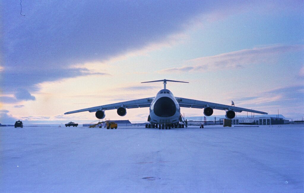 C-5A brought supplies to Thule AFB days after my arrival as a new tech.